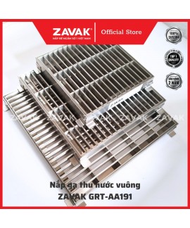 Rãnh Thoát nước vuông Inox 304 ZAVAK Grating GRT-AA295